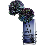 ZOFIA váza 32cm  safirová, LSA International